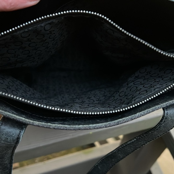 Celine Brown and Black Macadam Shoulder Bag Tote GUC - Picture 13 of 17